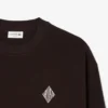 Double-Face-Piqué-Sweatshirt mit Emblem