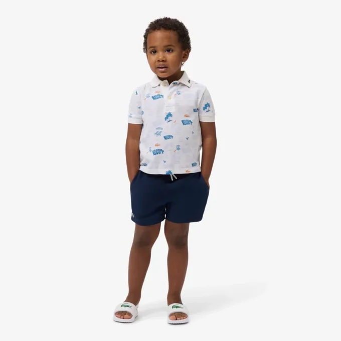 Einfarbige gefütterte Retroshorts