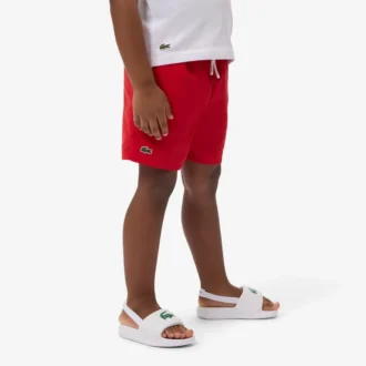 Einfarbige gefütterte Retroshorts