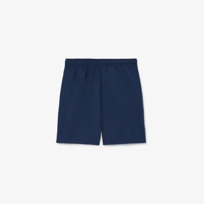 Einfarbige, gefütterte Retroshorts