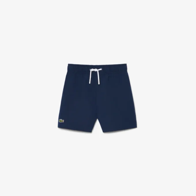 Einfarbige gefütterte Retroshorts