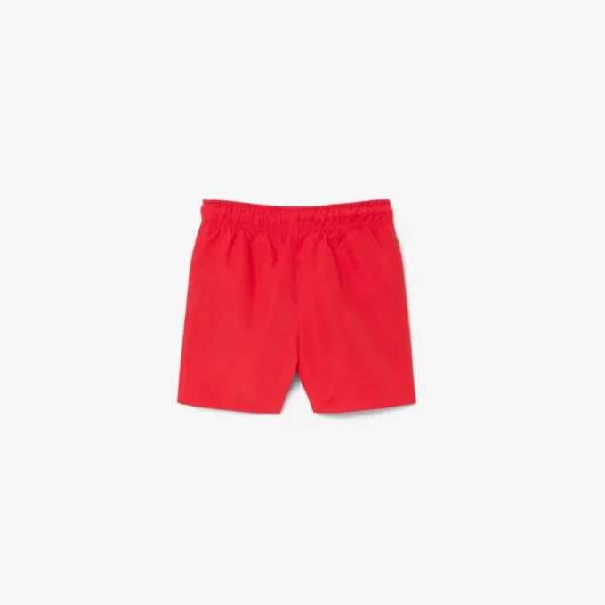 Einfarbige gefütterte Retroshorts