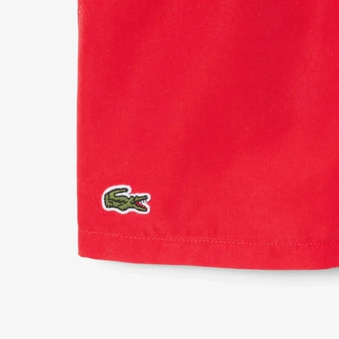 Einfarbige gefütterte Retroshorts