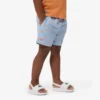 Einfarbige Retroshorts