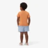 Einfarbige Retroshorts