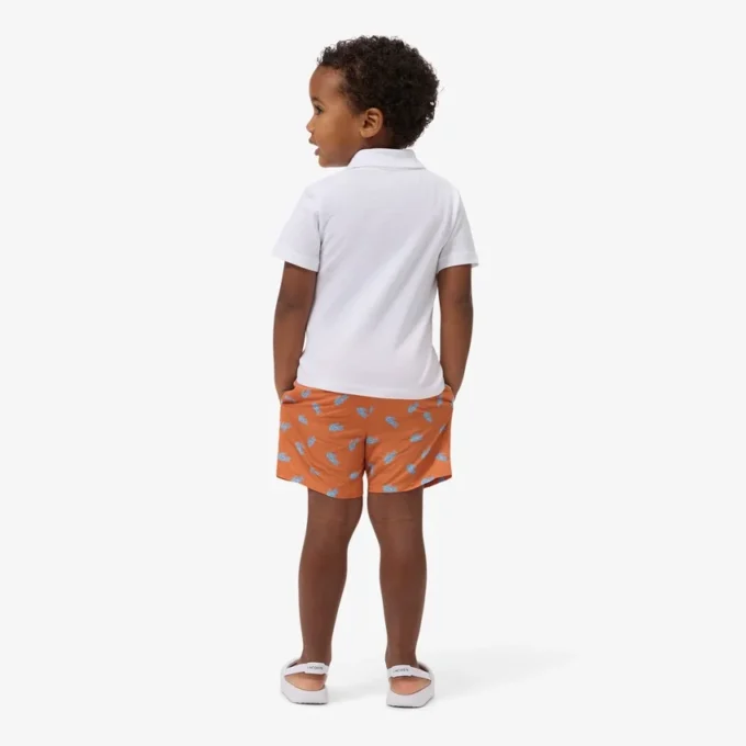 Einfarbige Retroshorts