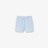 Einfarbige Retroshorts