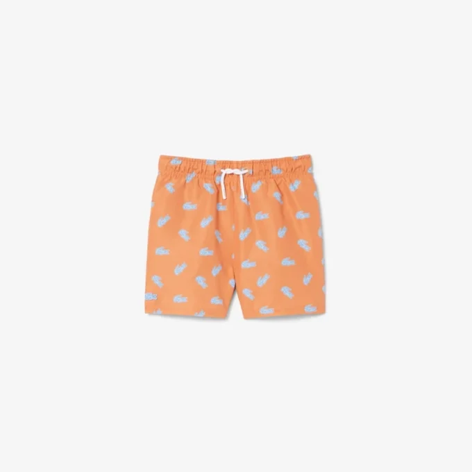 Einfarbige Retroshorts
