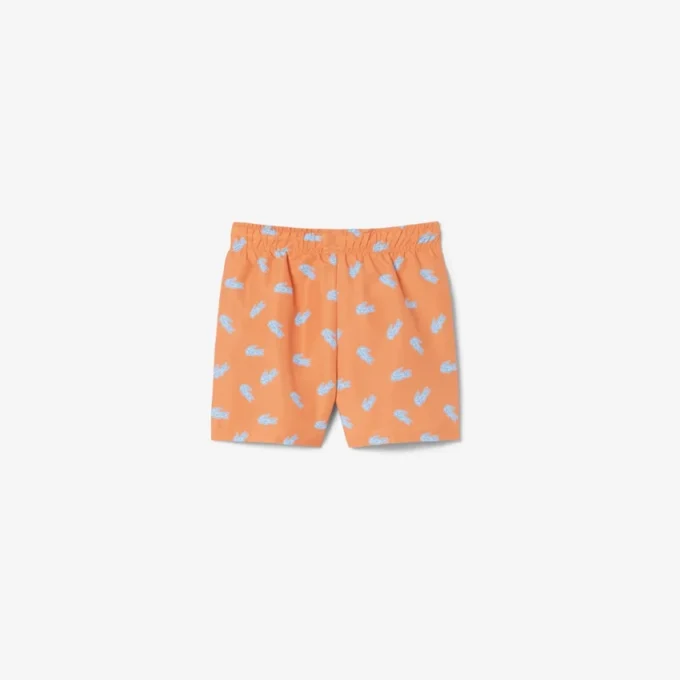 Einfarbige Retroshorts