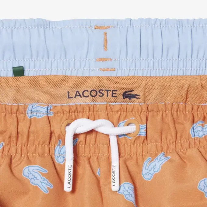 Einfarbige Retroshorts