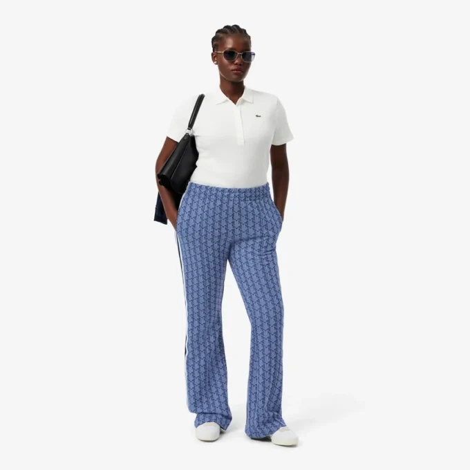 Flared-Sweathose für Damen mit Monogramm