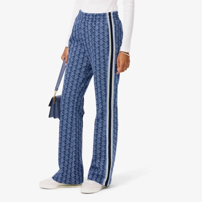 Flared-Sweathose für Damen mit Monogramm