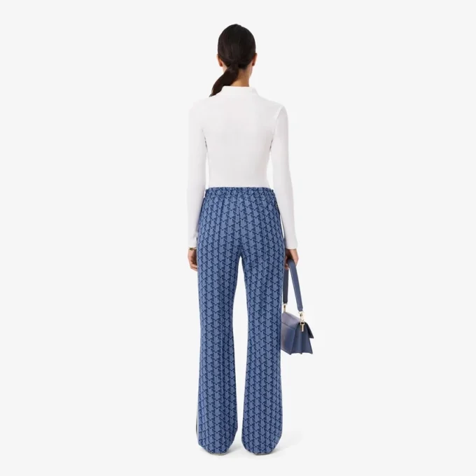 Flared-Sweathose für Damen mit Monogramm