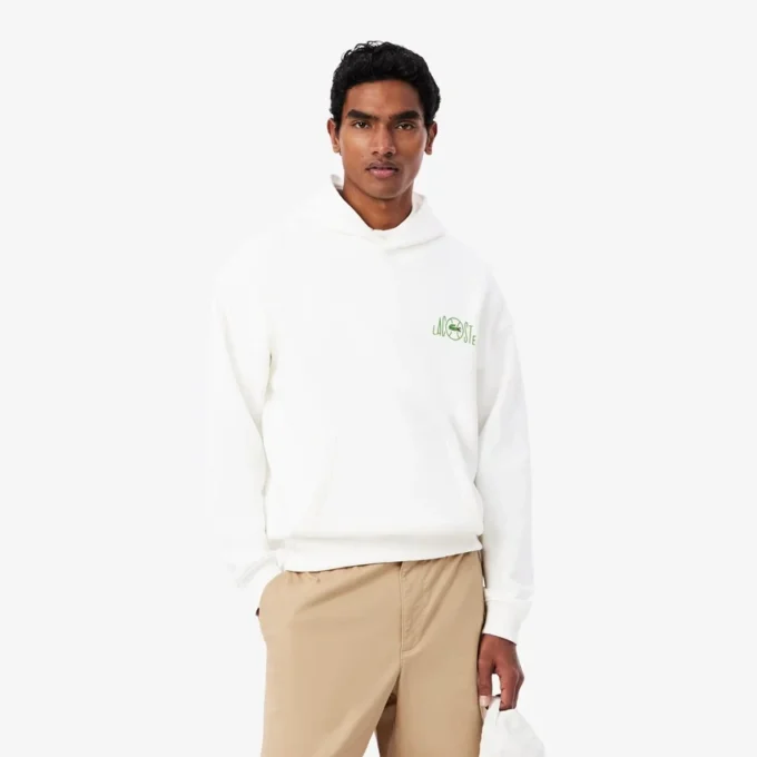 Fleece-Hoodie mit Mehrfachdruck
