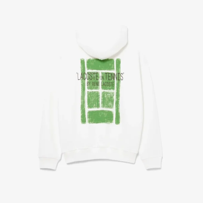 Fleece-Hoodie mit Mehrfachdruck