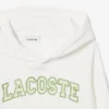 Fleece-Hoodie mit Stickerei