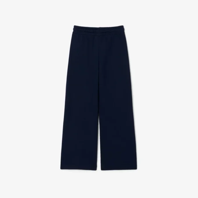 Fleece-Jogginghose für Mädchen mit ausgestelltem Bein