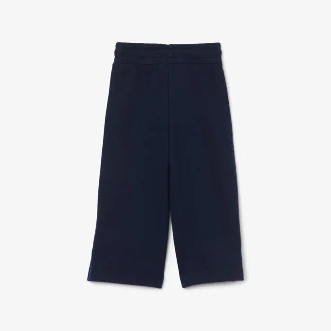 Fleece-Jogginghose für Mädchen mit ausgestelltem Bein