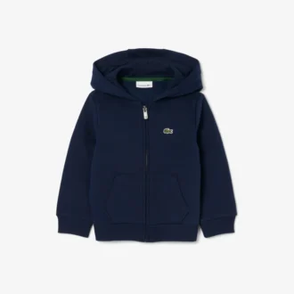 Fleece-Kapuzenpullover mit Reißverschluss für Kinder