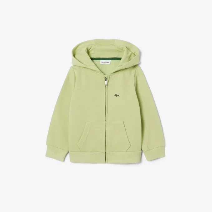 Fleece-Kapuzenpullover mit Reißverschluss für Kinder