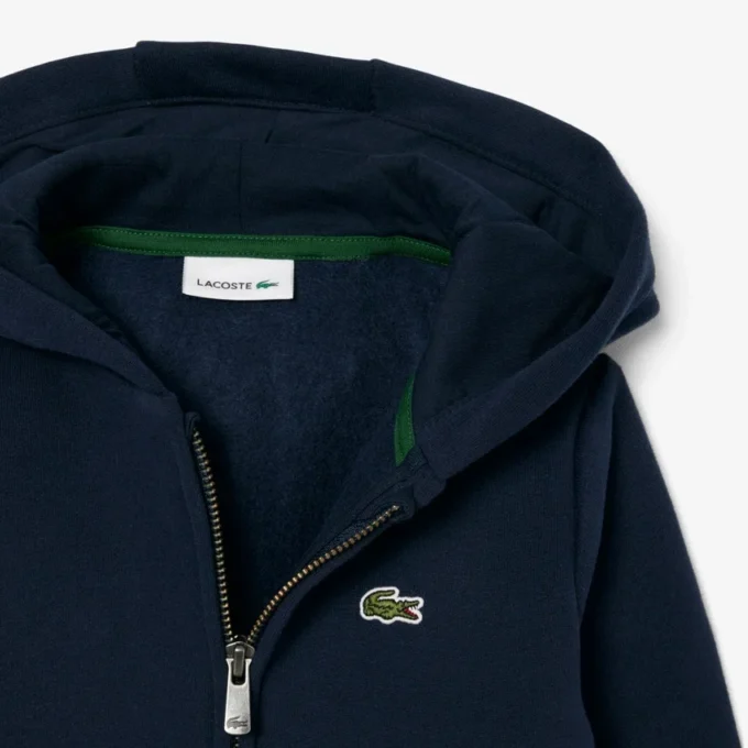 Fleece-Kapuzenpullover mit Reißverschluss für Kinder