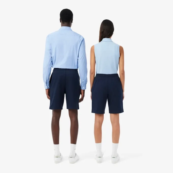 Fleece-Shorts in Regular-Passform