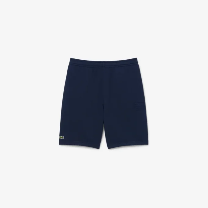 Fleece-Shorts in Regular-Passform