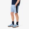 Fleece-Shorts mit Colorblock-Design in Regular-Fit
