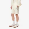 Fleece-Shorts mit Colorblock-Design in Regular-Fit