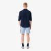 Fleece-Shorts mit Colorblock-Design in Regular-Fit
