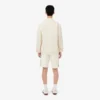 Fleece-Shorts mit Colorblock-Design in Regular-Fit