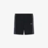Fleece-Shorts mit Colorblock-Design in Regular-Fit