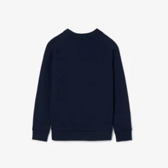 Fleece-Sweatshirt für Jungen mit Monogramm-Print