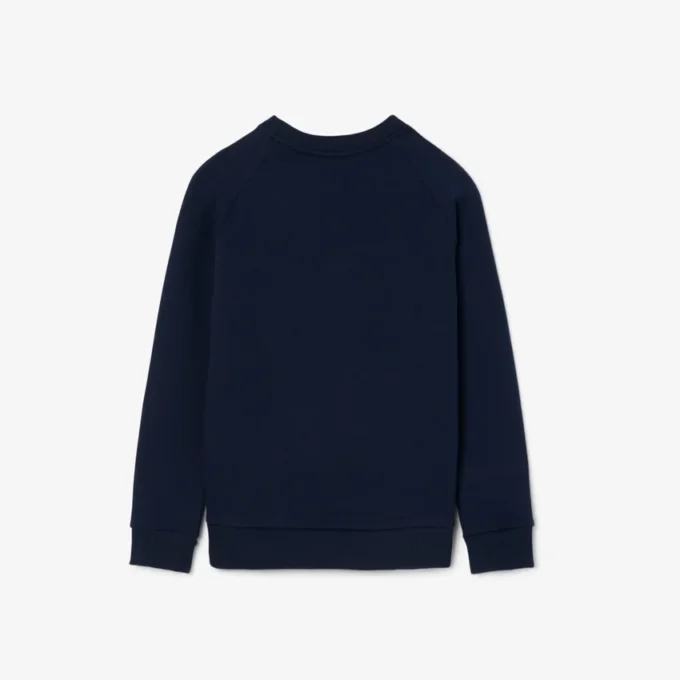 Fleece-Sweatshirt für Jungen mit Monogramm-Print