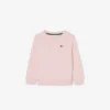 Fleece-Sweatshirt mit Rundhalsausschnitt für Kinder