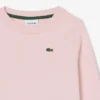 Fleece-Sweatshirt mit Rundhalsausschnitt für Kinder