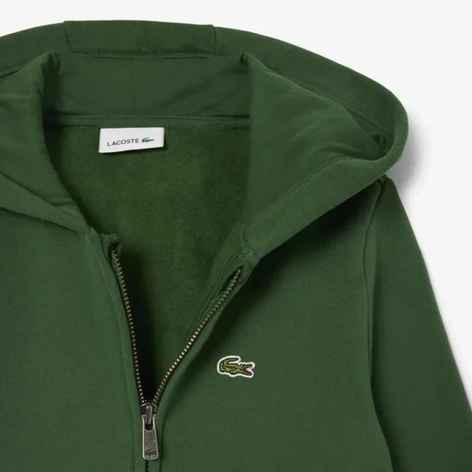 Fleece-Sweatshirt mit Rundhalsausschnitt für Kinder
