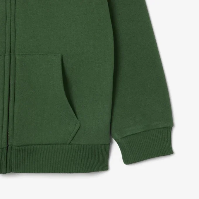 Fleece-Sweatshirt mit Rundhalsausschnitt für Kinder