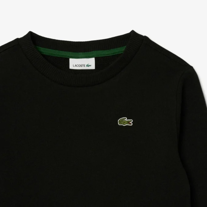 Fleece-Sweatshirt mit Rundhalsausschnitt für Mädchen