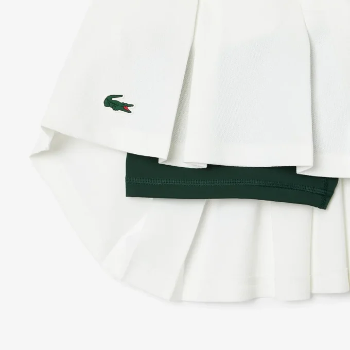 Gefütterter Piqué-Tennisrock für Damen