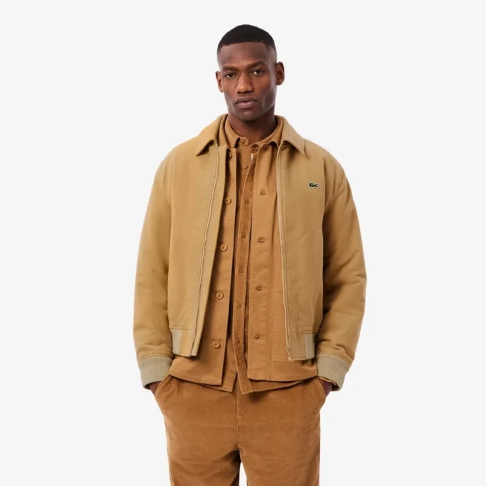 Gepolsterte Moleskin-Jacke für Herren