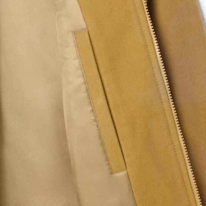 Gepolsterte Moleskin-Jacke für Herren