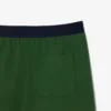 Gerad geschnittene Fleece-Loungewear-Shorts
