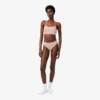 Gerippter Baumwoll-Bralette