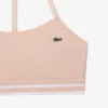 Gerippter Baumwoll-Bralette