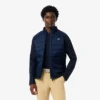 Gesteppte Golfjacke mit Stehkragen für Herren