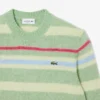 Gestreifter Alpaka-Wollpullover für Herren