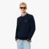 Gestreifter Baumwoll-Jersey-Pullover für Herren