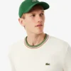 Gestreifter Baumwoll-Jersey-Pullover für Herren