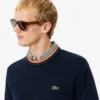Gestreifter Baumwoll-Jersey-Pullover für Herren